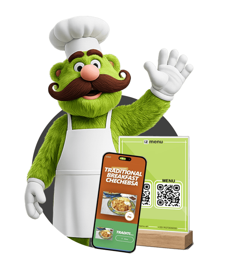 Zmenu Chef Mascot